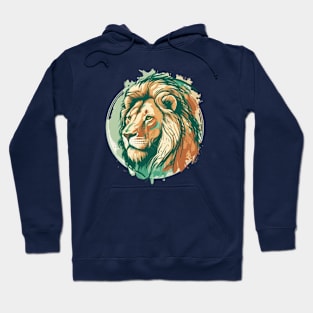 Lion Face Artwork Hoodie